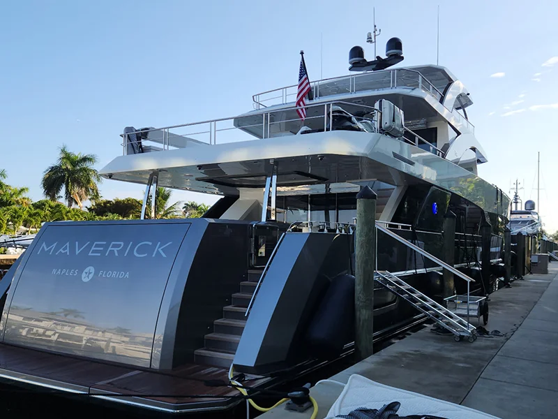 Maverick 100' Ocean Alexander in Aventura, Florida